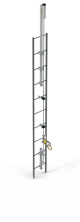 Suporte Inferior para Linha de Vida Vertical em Escada Fixa (Locação)